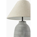 Hospitality furniture - Textured Cement Accent Table Lamp - www.oroatrade.com