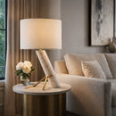 Contract furniture - Tilted Tube Base Table Lamp - www.oroatrade.com