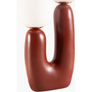 Modern European furniture - Double Round Glass Table Lamp S - www.oroatrade.com