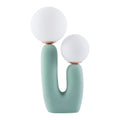 Modern European furniture - Double Round Glass Table Lamp S - www.oroatrade.com