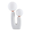 Modern European furniture - Double Round Glass Table Lamp S - www.oroatrade.com