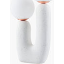 Modern European furniture - Double Round Glass Table Lamp S - www.oroatrade.com