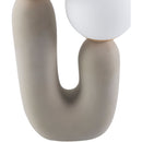 Hospitality furniture - Double Round Glass Table Lamp L - www.oroatrade.com
