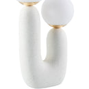 Hospitality furniture - Double Round Glass Table Lamp L - www.oroatrade.com