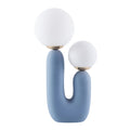 Hospitality furniture - Double Round Glass Table Lamp L - www.oroatrade.com