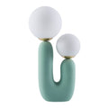 Hospitality furniture - Double Round Glass Table Lamp L - www.oroatrade.com