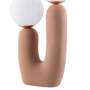 Modern European furniture - Double Round Glass Table Lamp S - www.oroatrade.com