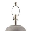 Hospitality furniture - Glazed Gray Ceramic Table Lamp - www.oroatrade.com