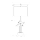 Modern European furniture - Bird Sculpture Accent Table Lamp - www.oroatrade.com