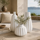 Modern furniture - Glazed Ceramic Outdoor Vase (3) - www.oroatrade.com