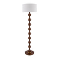 Contract furniture - Wood Veneer Accent Floor Lamp - www.oroatrade.com