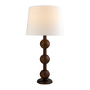 Hospitality furniture - Triple Orb Rubberwood Table Lamp - www.oroatrade.com