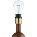 Hospitality furniture - Triple Orb Rubberwood Table Lamp - www.oroatrade.com