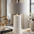 Hospitality furniture - Distressed Finish Accent Table Lamp - www.oroatrade.com