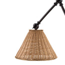 Hospitality furniture - Rattan Adjustable-Arm Wall Lamp - www.oroatrade.com