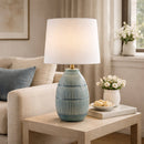 Hospitality furniture - High Gloss Ceramic Table Lamp - www.oroatrade.com