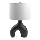 Contract furniture - Cotton Shade Arched Table Lamp - www.oroatrade.com