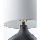 Contract furniture - Cotton Shade Arched Table Lamp - www.oroatrade.com