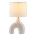 Contract furniture - Cotton Shade Arched Table Lamp - www.oroatrade.com