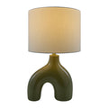 Contract furniture - Cotton Shade Arched Table Lamp - www.oroatrade.com