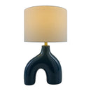 Contract furniture - Cotton Shade Arched Table Lamp - www.oroatrade.com
