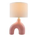 Contract furniture - Cotton Shade Arched Table Lamp - www.oroatrade.com