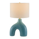 Contract furniture - Cotton Shade Arched Table Lamp - www.oroatrade.com