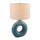 Hospitality furniture - Ceramic Ring Accent Table Lamp - www.oroatrade.com