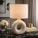 Hospitality furniture - Ceramic Ring Accent Table Lamp - www.oroatrade.com