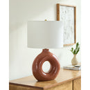 Hospitality furniture - Ceramic Ring Accent Table Lamp - www.oroatrade.com