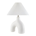 Hospitality furniture - Pleated Fabric Arched Table Lamp - www.oroatrade.com