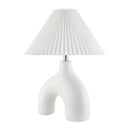 Hospitality furniture - Pleated Fabric Arched Table Lamp - www.oroatrade.com
