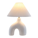 Hospitality furniture - Pleated Fabric Arched Table Lamp - www.oroatrade.com