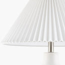 Hospitality furniture - Pleated Fabric Arched Table Lamp - www.oroatrade.com