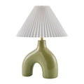 Hospitality furniture - Pleated Fabric Arched Table Lamp - www.oroatrade.com