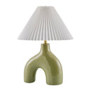Hospitality furniture - Pleated Fabric Arched Table Lamp - www.oroatrade.com