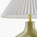 Hospitality furniture - Pleated Fabric Arched Table Lamp - www.oroatrade.com