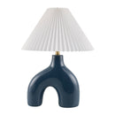 Hospitality furniture - Pleated Fabric Arched Table Lamp - www.oroatrade.com