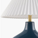 Hospitality furniture - Pleated Fabric Arched Table Lamp - www.oroatrade.com