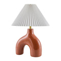 Hospitality furniture - Pleated Fabric Arched Table Lamp - www.oroatrade.com