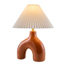 Hospitality furniture - Pleated Fabric Arched Table Lamp - www.oroatrade.com