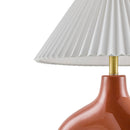 Hospitality furniture - Pleated Fabric Arched Table Lamp - www.oroatrade.com