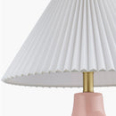 Hospitality furniture - Pleated Fabric Arched Table Lamp - www.oroatrade.com