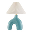 Hospitality furniture - Pleated Fabric Arched Table Lamp - www.oroatrade.com