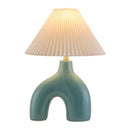 Hospitality furniture - Pleated Fabric Arched Table Lamp - www.oroatrade.com