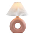 Hospitality furniture - Pleated White Fabric Table Lamp - www.oroatrade.com