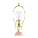 Hospitality furniture - Pleated White Fabric Table Lamp - www.oroatrade.com