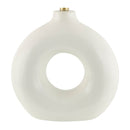 Hospitality furniture - Pleated White Fabric Table Lamp - www.oroatrade.com