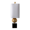 Modern European furniture - Gold & Black Base Table Lamp - www.oroatrade.com