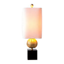 Modern European furniture - Gold & Black Base Table Lamp - www.oroatrade.com